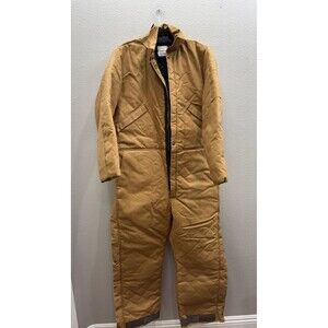 Dakota Outerwear Coverall Size Large Tan Regular Insulated Warm